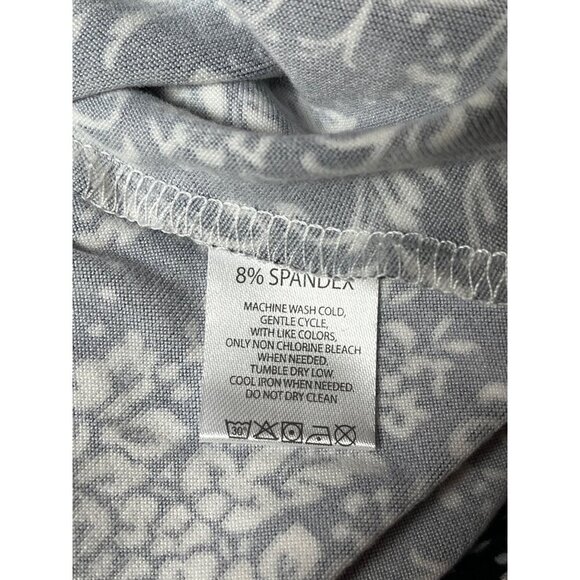 Badgley Mischka NWT Victoria Floral Babydoll Style Cami Black White Print Lace - Picture 5 of 8